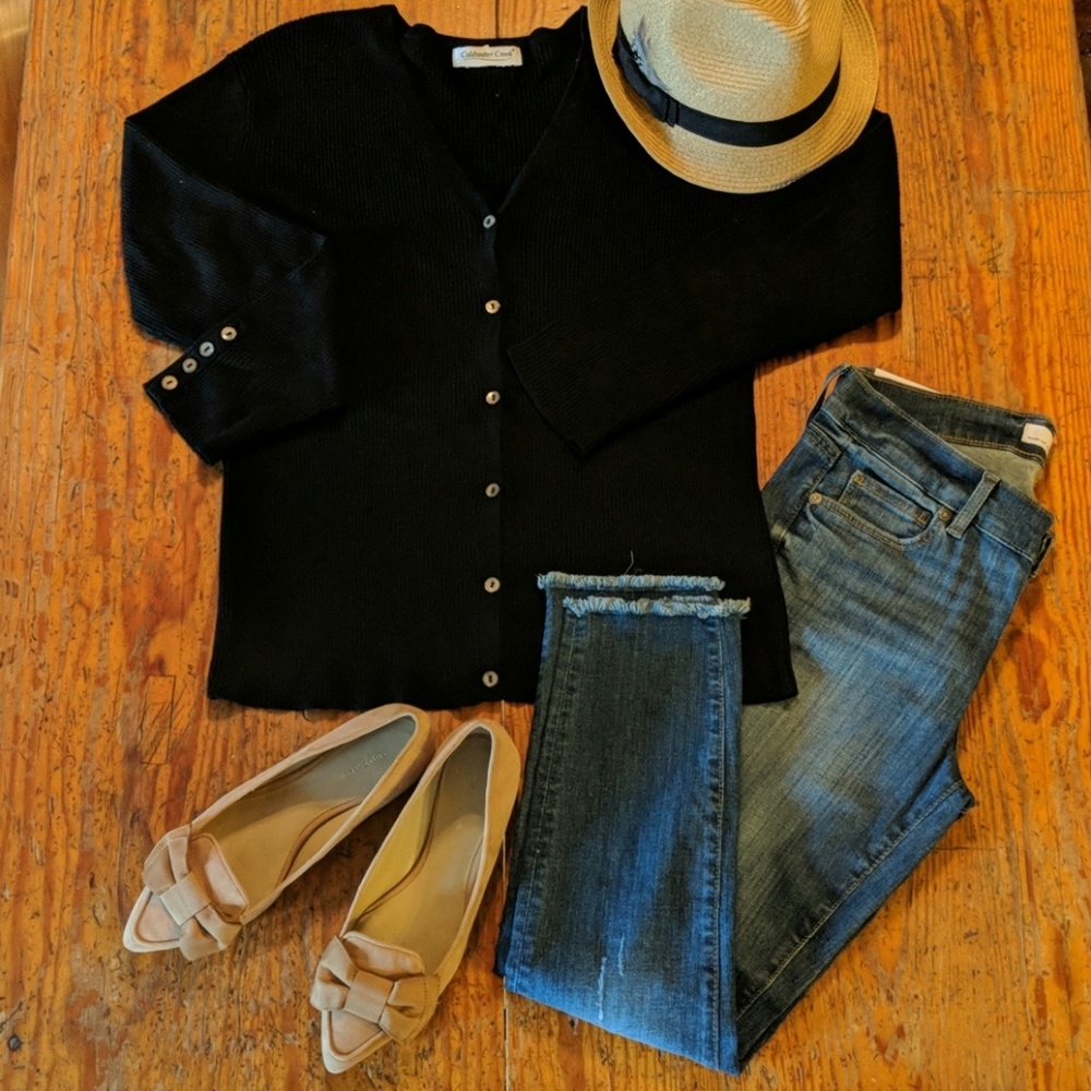 Coldwater Creek Button-up sweater